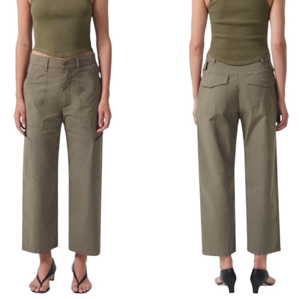 AGOLDE | Women’s Daria Cargo Cropped Pants Size 28 NWT
